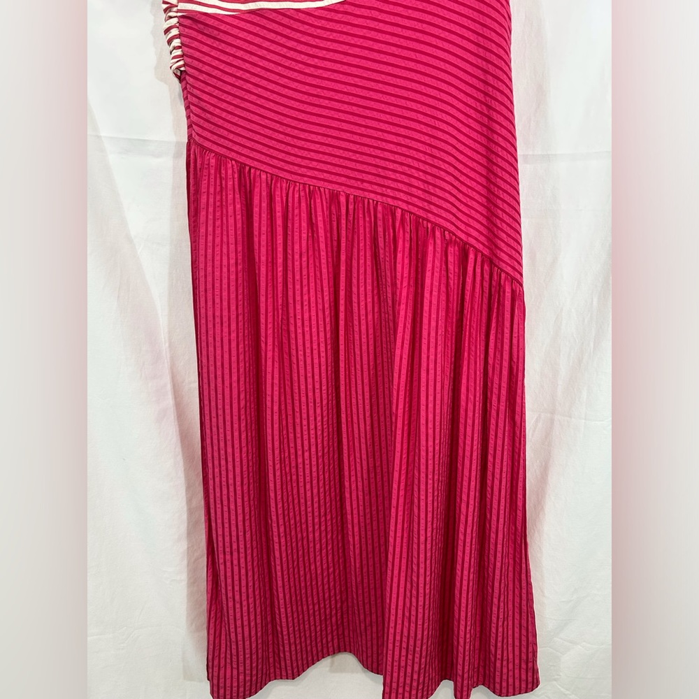 Adelyn Rae Desi Textured Colorblock Striped Dress NWT Size M - Picture 7 of 11